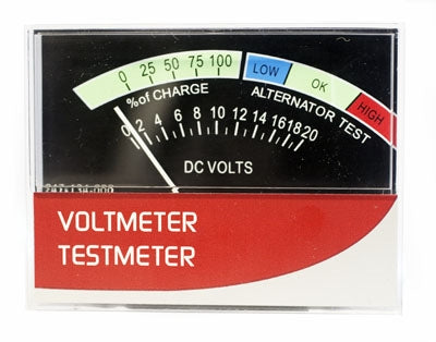 247-134-666 Solar Voltmeter Horizontal W/ Test – ACRC Tools